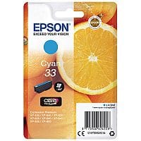 Epson 33 (T3342) Cyan Inkjet Cartridge C13T33424010 / T3342 C13T33424012