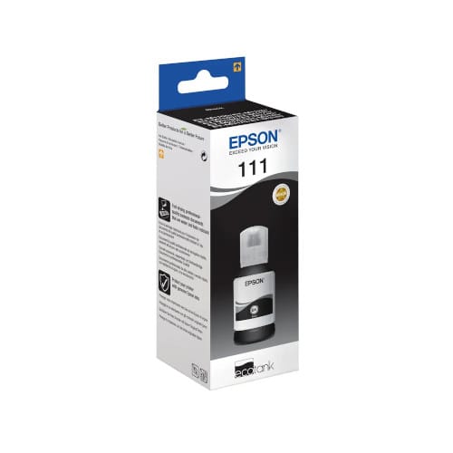 Epson 111 EcoTank Pigment Ink Bottle Black C13T03M140