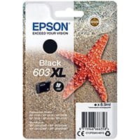 Epson Starfish 603XL Black Ink Cartridge C13T03A14010 - Epson 603 XL