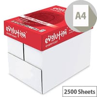 Evolution Everyday Printer Paper A4 80gsm White 2500 Sheets
