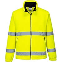 Portwest F250 Hi-Vis Essential Fleece Yellow Large