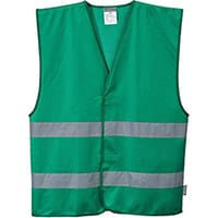 Portwest F474 Iona 2 Band Vest Bottle Green S/M