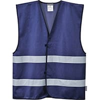 Portwest F474 Iona 2 Band Vest Navy L/XL