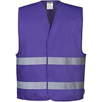 Portwest F474 Iona 2 Band Vest Purple 2XL/3XL