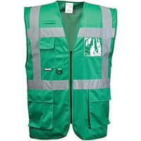 Portwest F476 Iona Executive Vest Bottle Green XXL