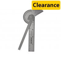 Faithfull Multi Purpose Angle Protractor 100mm (4in)