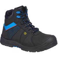 Portwest FD37 Protector Safety Boots S3 ESD Black & Blue Size EU 43