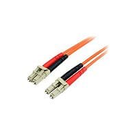 StarTech 5m Fiber Optic Cable Multimode Duplex 62.5/125 LSZH LC/LC OM1 LC to LC Fiber Patch Cable LC Male Network LC Male Network 5m Orange FIBLCLC5