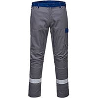 Portwest FR06 Bizflame Ultra Trousers Grey UK32 EU48 (Regular Fit)