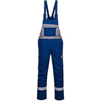 Portwest FR07 Bizflame Ultra Bib & Brace Overall Royal Large (Regular Fit)