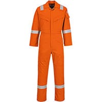 Portwest FR21 FR Antistatic Coverall Orange Medium (Tall Fit)