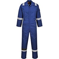 Portwest FR21 FR Antistatic Coverall Royal XSmall (Regular Fit)