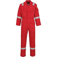 Portwest FR21 FR Antistatic Coverall Red XXL (Tall Fit)