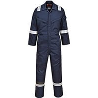 Portwest FR22 Insect Repellent FR Coverall Navy Medium