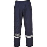 Portwest FR26 Bizflame Plus Trousers Navy Medium (Regular Fit)