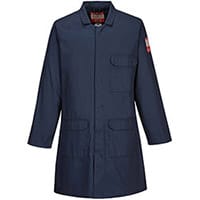 Portwest FR34 FR Standard Coat Navy Medium