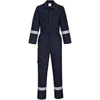 Portwest FR501 FR Antistatic Coverall Navy Medium