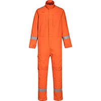 Portwest FR501 FR Antistatic Coverall Orange Medium
