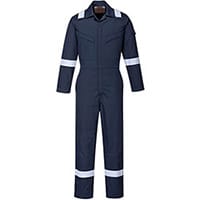 Portwest FR51 Bizflame Plus Women's Coverall Navy Medium
