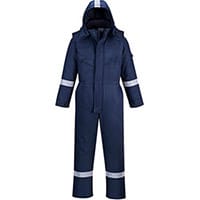 Portwest FR53 FR Winter Coverall Navy Medium (Regular Fit)