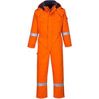 Portwest FR53 FR Winter Coverall Orange Medium (Regular Fit)