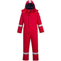 Portwest FR53 FR Winter Coverall Red Large (Regular Fit)