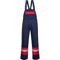 Portwest FR57 Bizflame Plus Bib & Brace Overall Navy 3XL