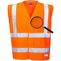Portwest FR71 Bizflame Antistatic Vest Orange XX3X