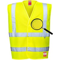 Portwest FR71 Bizflame Antistatic Vest Yellow XX3X