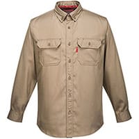 Portwest FR89 Bizflame Shirt 88/12 Khaki XL