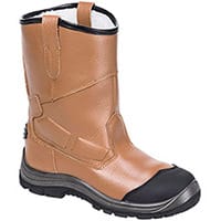 Portwest FT12 Steelite Pro Rigger Boots S3 CI Tan Size EU 41/UK 7
