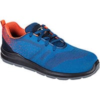 Portwest FT25 Aire Trainers S1P Blue & Orange Size EU 36/UK 3