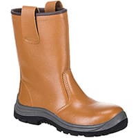 Portwest FW06 Unlined Rigger Boots HRO Tan Size EU 43/UK 9