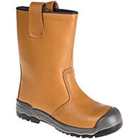 Portwest FW13 Rigger Scuff Cap Boots Tan Size EU 44/UK 10