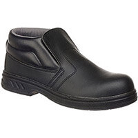 Portwest FW83 Slip-On Safety Boots S2 Black Size EU 44/UK 10