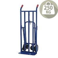 GPC Medium Duty Three Way Truck with Rubber Wheels Capacity 250Kg GI135Y