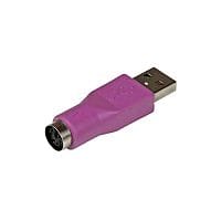 StarTech Keyboard adapter 6 pin PS/2 (F) 4 pin USB Type A (M) 1 x Type A Male USB 1 x Mini-DIN Female Keyboard