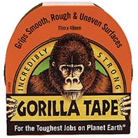 Gorilla Tape 48mm x 11m Black 3044001