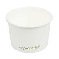 Vegware Compostable Hot Food Pots 230ml / 8oz (Pack of 1000)