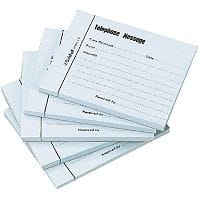 Guildhall Telephone Message Pad 100 Leaf Blue 110