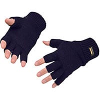 Portwest GL14 Knit Glove Fingerless Navy