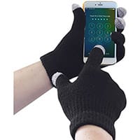 Portwest GL16 Touchscreen Glove Black L/XL