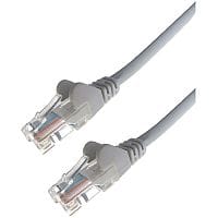 Connekt Gear Snagless Network Cable RJ45 Cat6 Grey 3m - Standard RJ45 connectors used for Ethernet