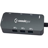 Connekt Gear Type C Dual Screen Docking Station 3 100W Power Delivery Charging 25-0101