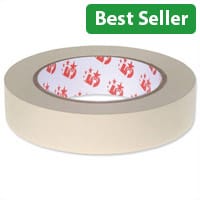 5 Star Masking Tape 25mm x 50m Pack 6