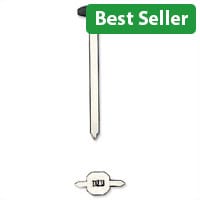 Paper Fasteners Metal with Washers 38mm Pack 200 Whitecroft