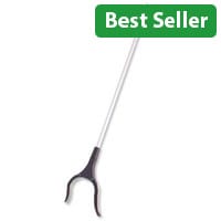 Bentley Long Handle Litter Picker – 820mm, Rotating Head, No-Bend Easy Grip | Commercial And Home Use