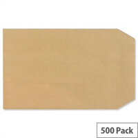 Guardian L26039 Envelopes Heavyweight Pocket Peel and Seal Manilla C5 Pack of