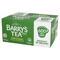 Barry's Original Blend Green Label 600's 1 Cup Tea Bags (Pack of 600) - Premium Irish Tea for Catering & Offices