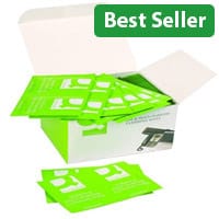 Q-Connect Screen & Multi-Purpose Wipes Pack of 100 – Alcohol-Free Cleaning Wipes for Electronics KF04503